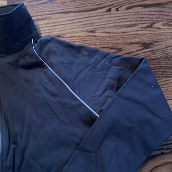 Full zip sweatshirt men’s health embroidered back - Medium gray color - Picture 3 of 11